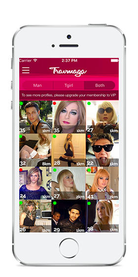travmaga screen app dating shemale